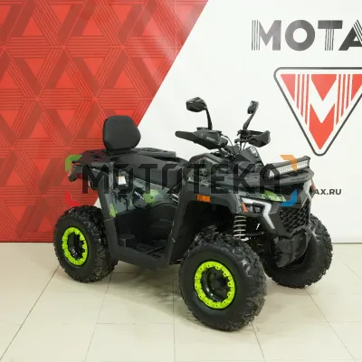Квадроцикл Motax (Мотакс) GRIZLIK T250 BASIC зелёный камуфляж (машинокомплект)