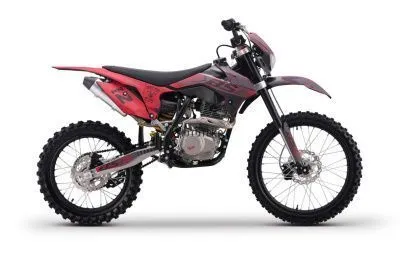 Мотоцикл кроссовый / эндуро BSE (БСЕ) Z2 L 21\18 Split Red