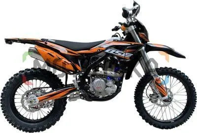 Мотоцикл кроссовый / эндуро BSE (БСЕ) Z7 300e 21/18 Orange Blast 2