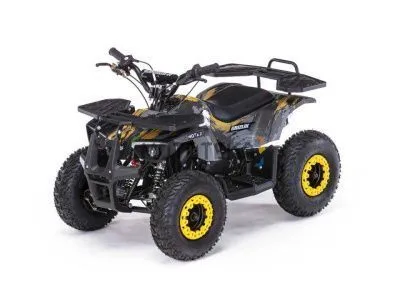 Квадроцикл детский Motax (Мотакс) Grizlik X16 ES жёлтый камуфляж (машинокомплект)