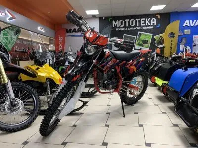 Мотоцикл кроссовый / эндуро BSE (БСЕ) Z10 Red Black (055)