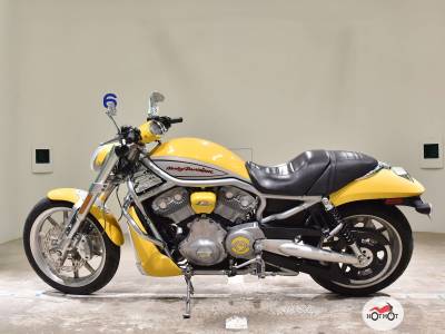 Мотоцикл HARLEY - DAVIDSON V - ROD 2005, Жёлтый пробег 19820