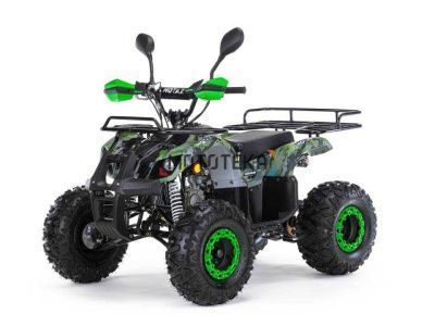 Квадроцикл детский Motax (Мотакс) ATV Grizlik - 8 125 зелёный камуфляж (машинокомплект)