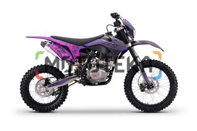 Мотоцикл кроссовый / эндуро BSE (БСЕ) Z2 L 19\16 Split Purple