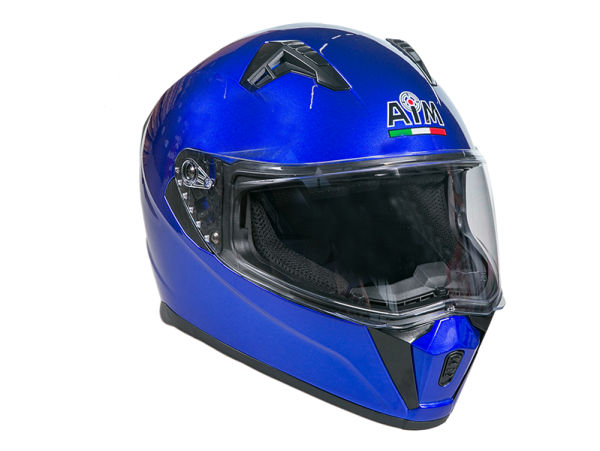 Шлем мото интеграл AiM (Аим) JK320 Dark Blue S
