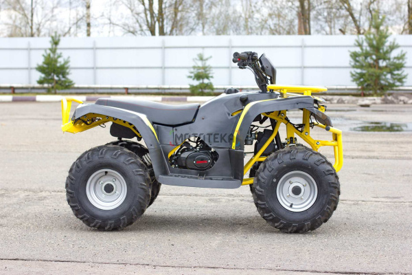 Квадроцикл детский IRBIS (Ирбис) ATV 125 2023 желтый с ПСМ | Мототека