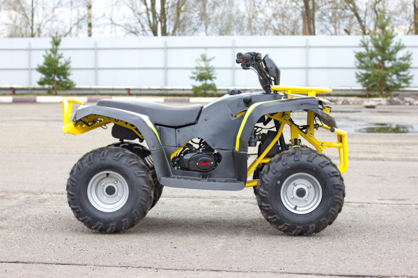 Квадроцикл детский IRBIS (Ирбис) ATV 125 2024 черный с ПСМ | Мототека